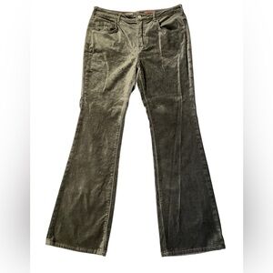 Anthropologie Pilcro women’s the demilune bootcut velvet pants